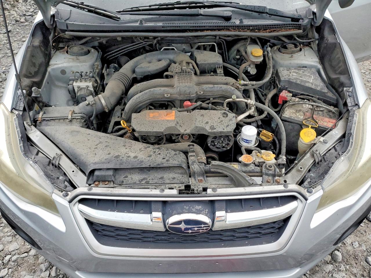 2012 Subaru Impreza Gray vin: JF1GPAA62CH214633