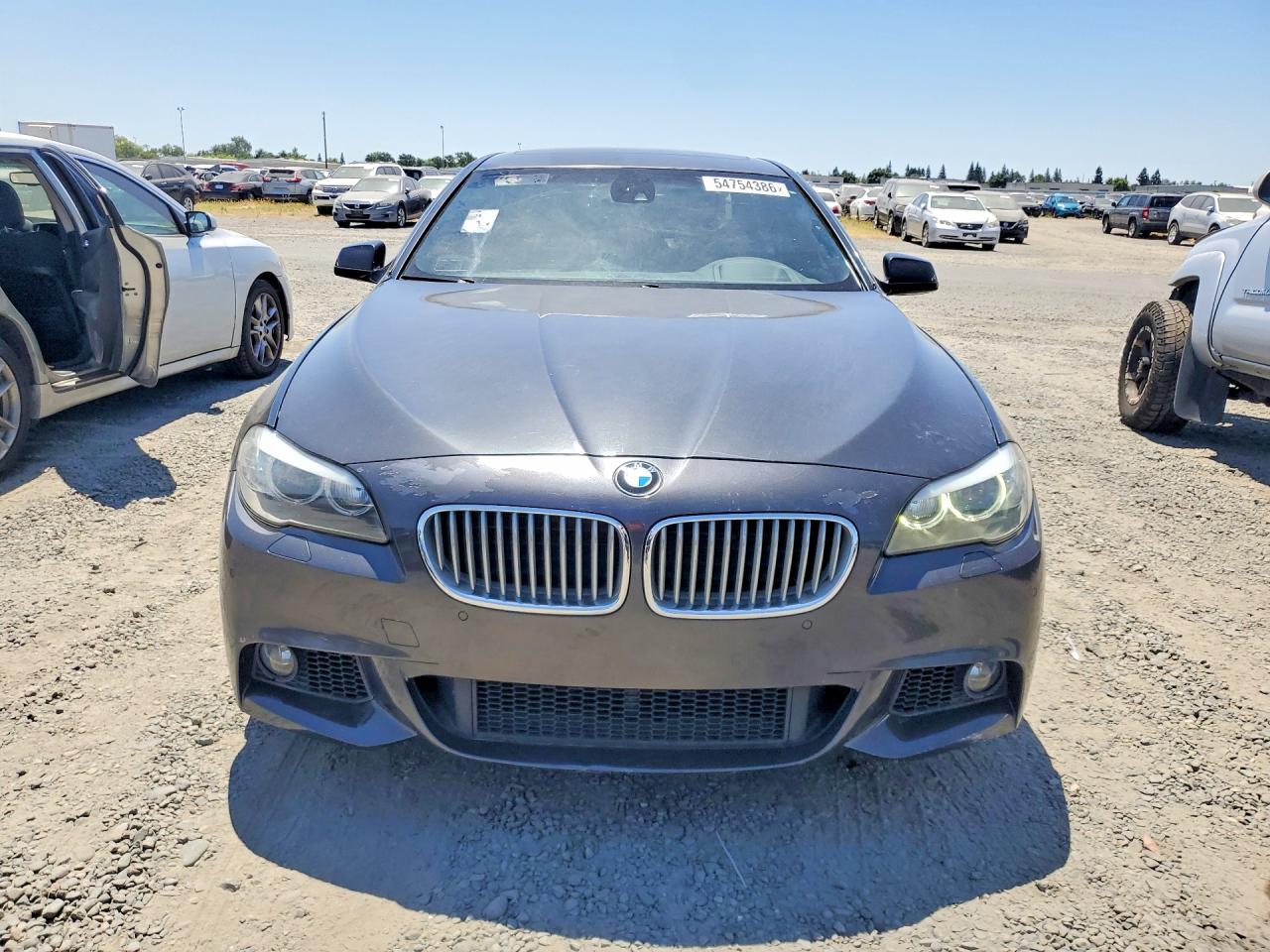 2012 Bmw 550 I Gray vin: WBAFR9C51CDV59305