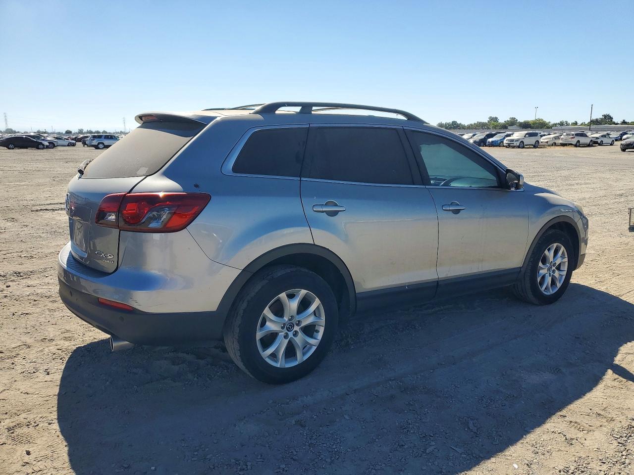 2014 Mazda Cx-9 Touring Silver vin: JM3TB3CVXE0426129