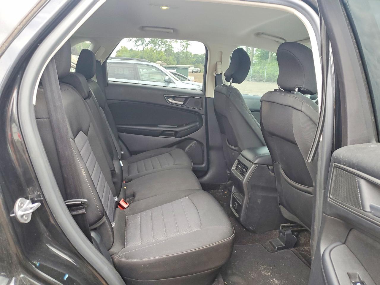 2015 Ford Edge Se Black vin: 2FMTK4G94FBC08534