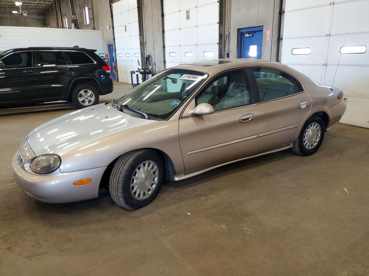 1999 Mercury Sable Ls Beige vin: 1MEFM53S5XA616451