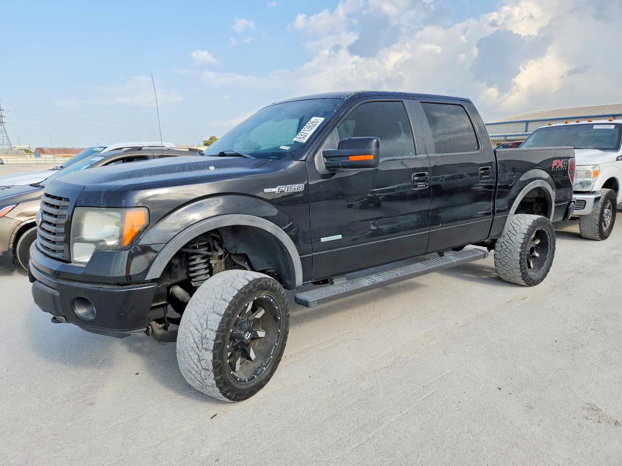 2012 Ford F150 Supercrew Black vin: 1FTFW1ET2CFC08285