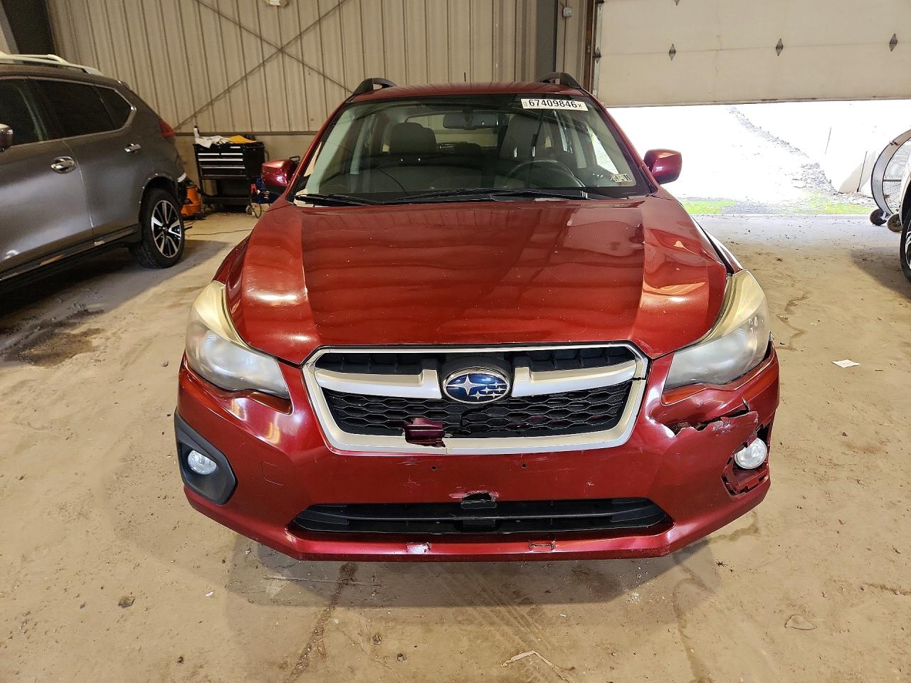 2012 Subaru Impreza Sport Premium Maroon vin: JF1GPAL67CH247320