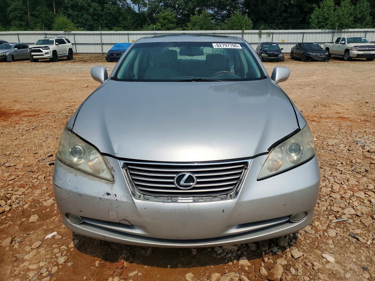 2007 Lexus Es 350 Silver vin: JTHBJ46G472005135