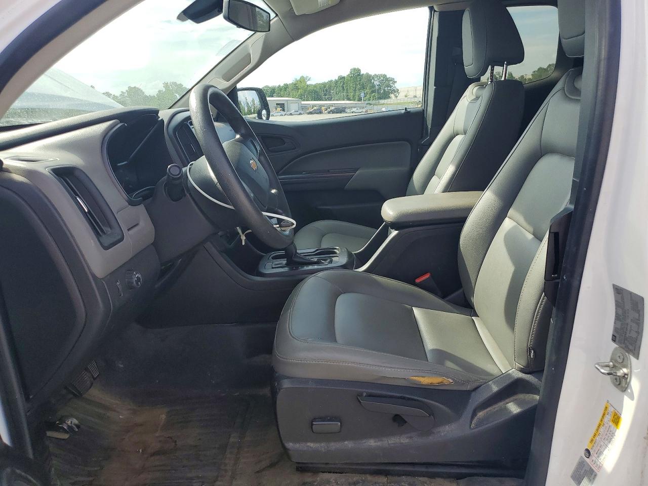 2015 Chevrolet Colorado White vin: 1GCHSAEA5F1201156