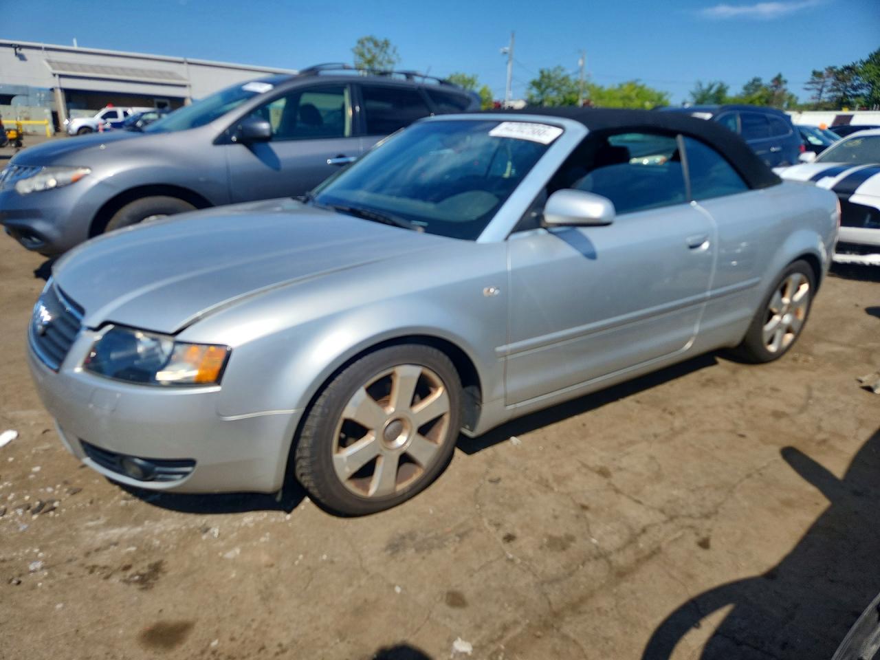 2006 Audi A4 1.8 Cabriolet Silver vin: WAUAC48H16K010723
