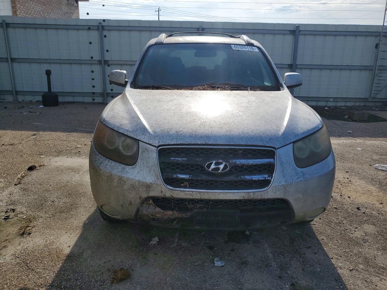 2007 Hyundai Santa Fe Gls Silver vin: 5NMSG13D87H047778