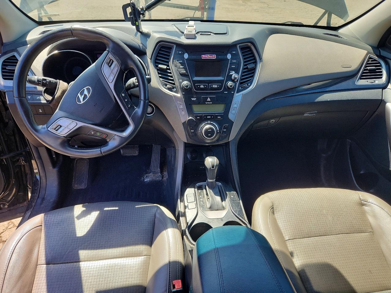 2013 Hyundai Santa Fe Sport 2.0t Black vin: 5XYZUDLA8DG074015