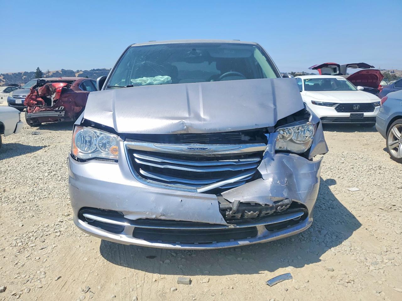 2013 Chrysler Town & Country Touring Gray vin: 2C4RC1BGXDR776291
