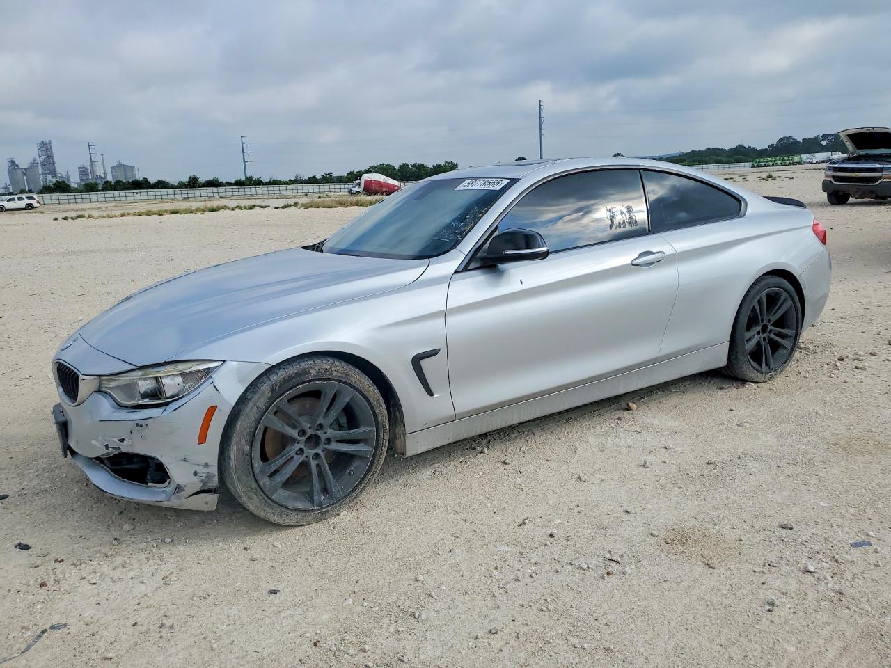 2014 Bmw 428 I Silver vin: WBA3N3C57EF711056