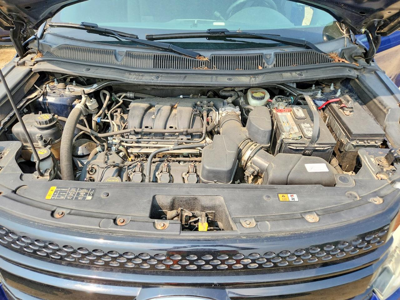 2015 Ford Explorer Police Interceptor Blue vin: 1FM5K8AR8FGC67927