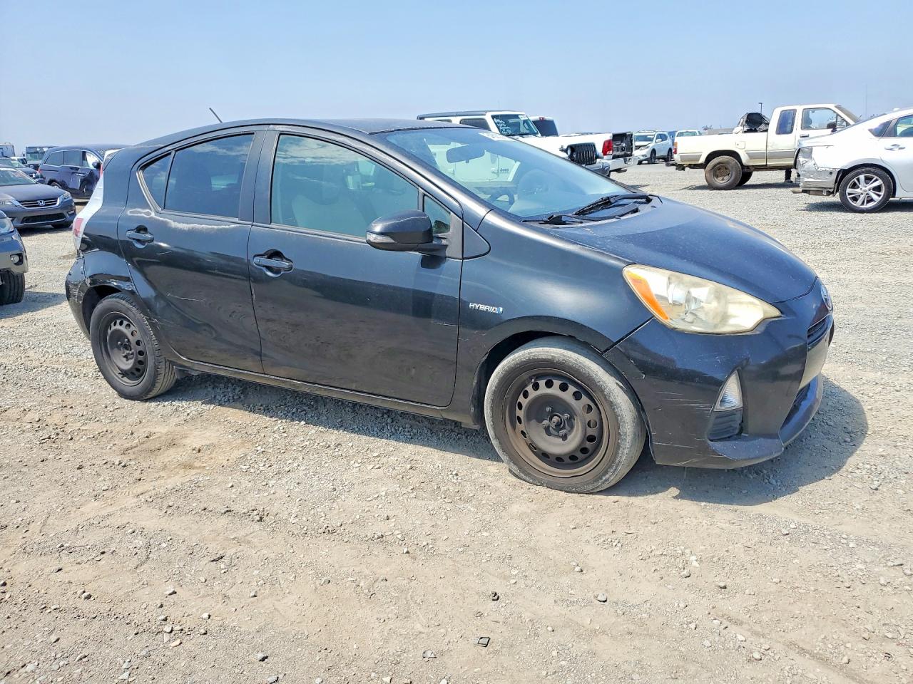 2012 Toyota Prius C One Gray vin: JTDKDTB38C1515123