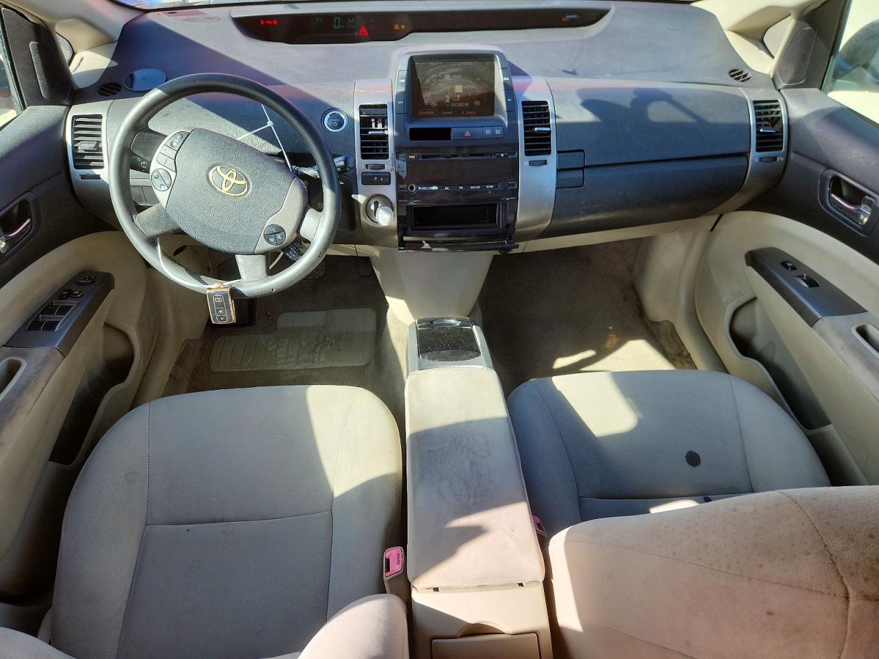 2008 Toyota Prius Base Red vin: JTDKB20U283457338