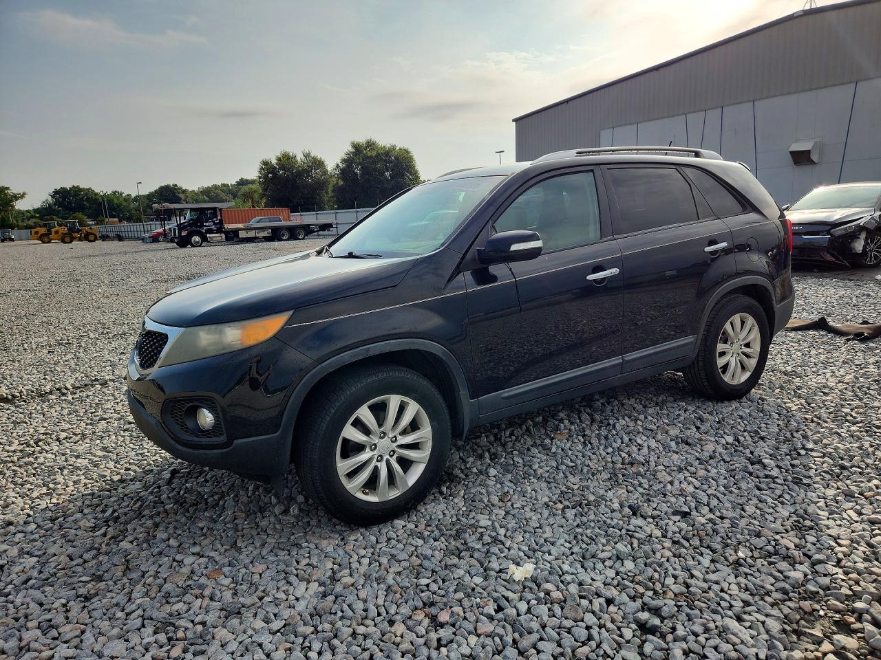 2011 Kia Sorento Ex Black vin: 5XYKU4A25BG043508