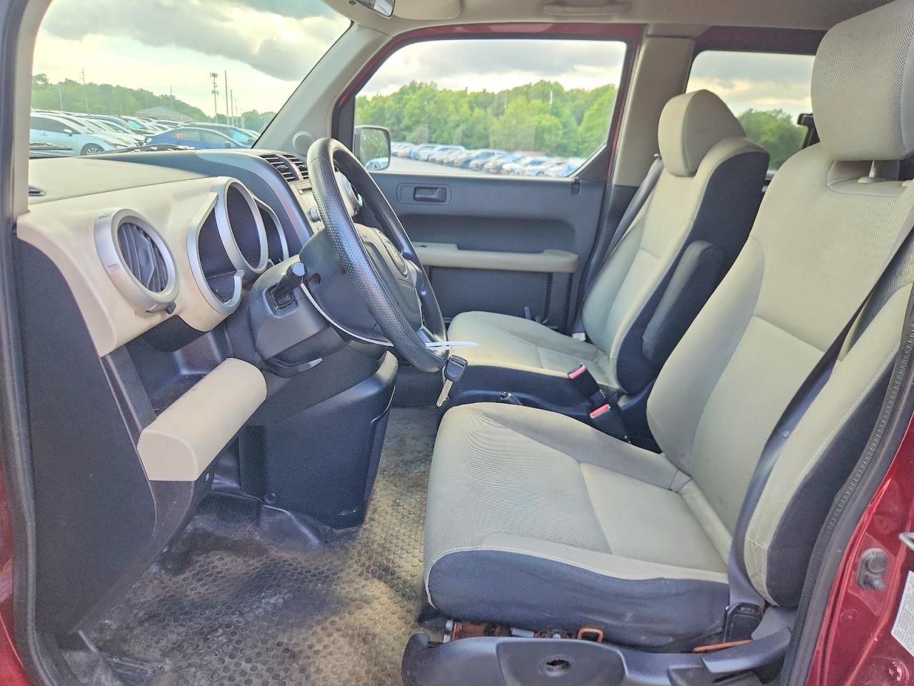 2007 Honda Element Ex Красный vin: 5J6YH27797L011074