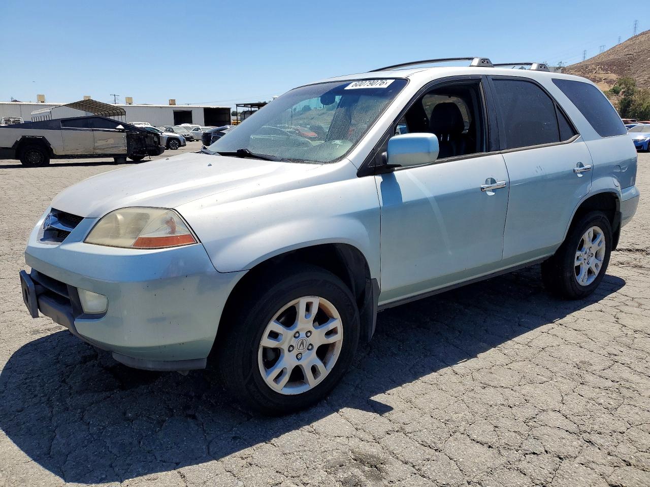 2002 Acura Mdx Touring Silver vin: 2HNYD18612H526720