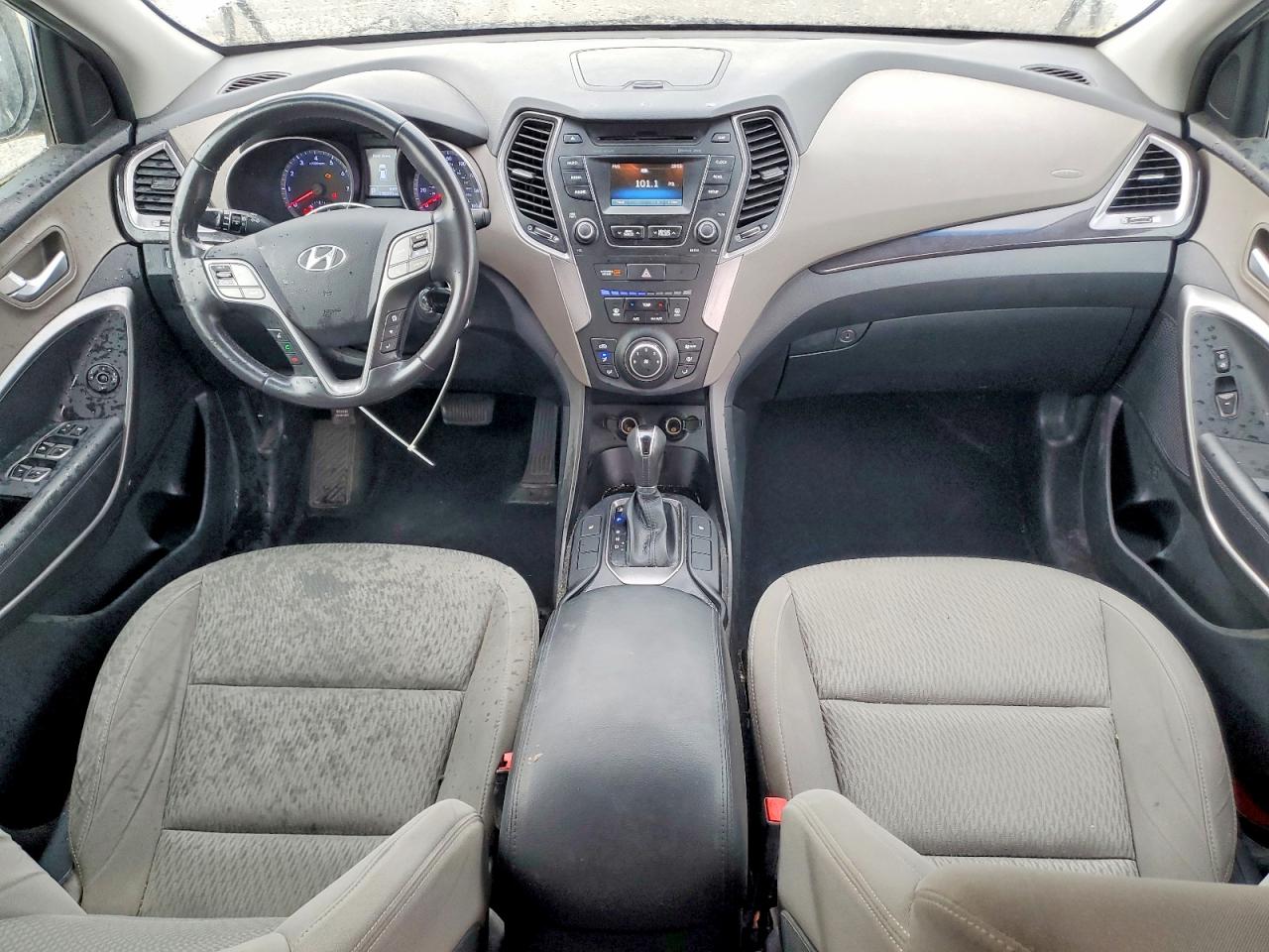 2014 Hyundai Santa Fe Gls Silver vin: KM8SM4HF8EU063680