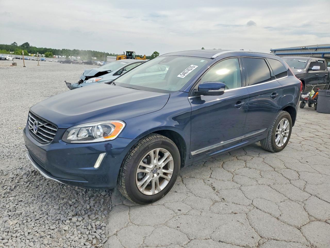 2015 Volvo Xc60 T5 Premier+ Blue vin: YV440MDC5F2619670