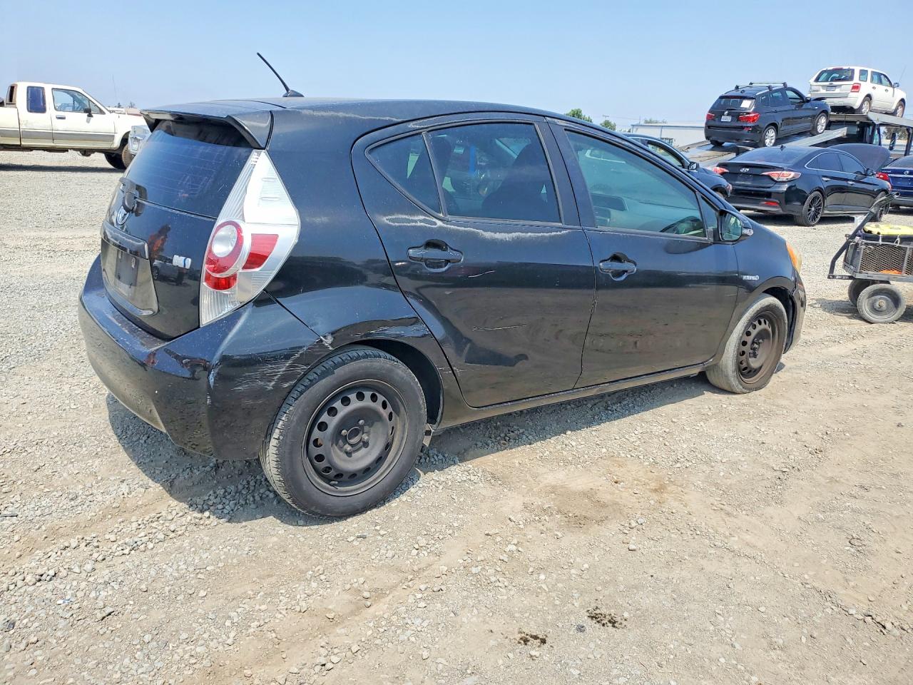 2012 Toyota Prius C One Gray vin: JTDKDTB38C1515123