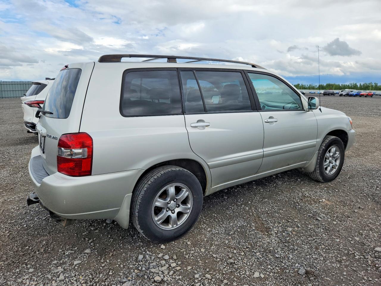 2006 Toyota Highlander Limited Silver vin: JTEHP21A360168690