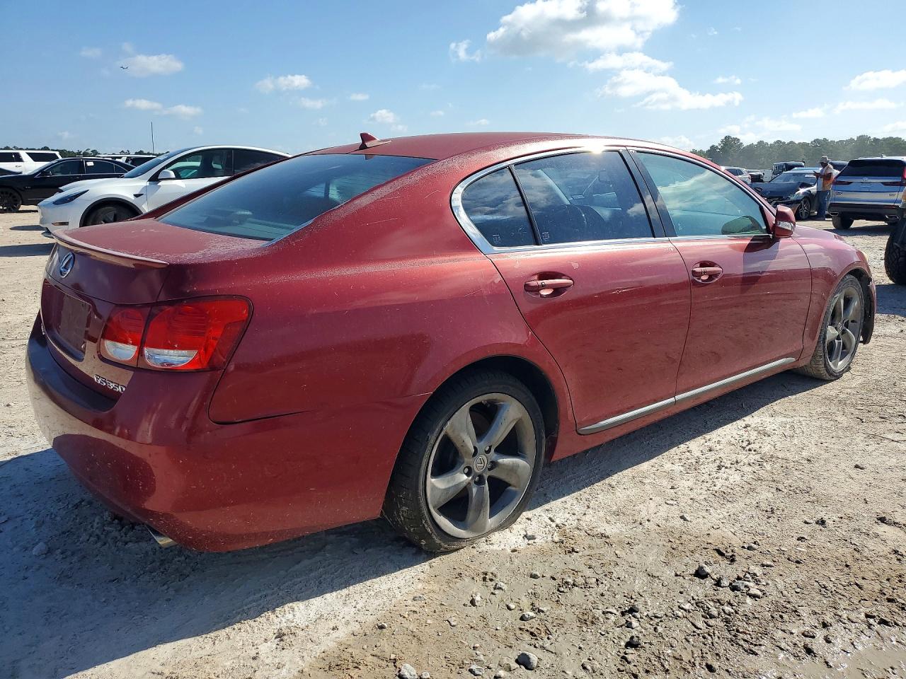 2010 Lexus Gs 350 Red vin: JTHBE1KS4A0047336