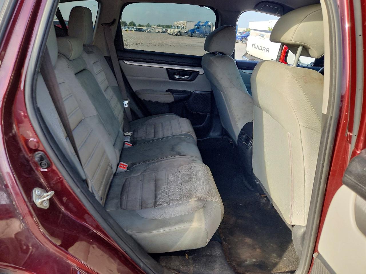 2018 Honda Cr-v Lx Red vin: 5J6RW5H32JL002991