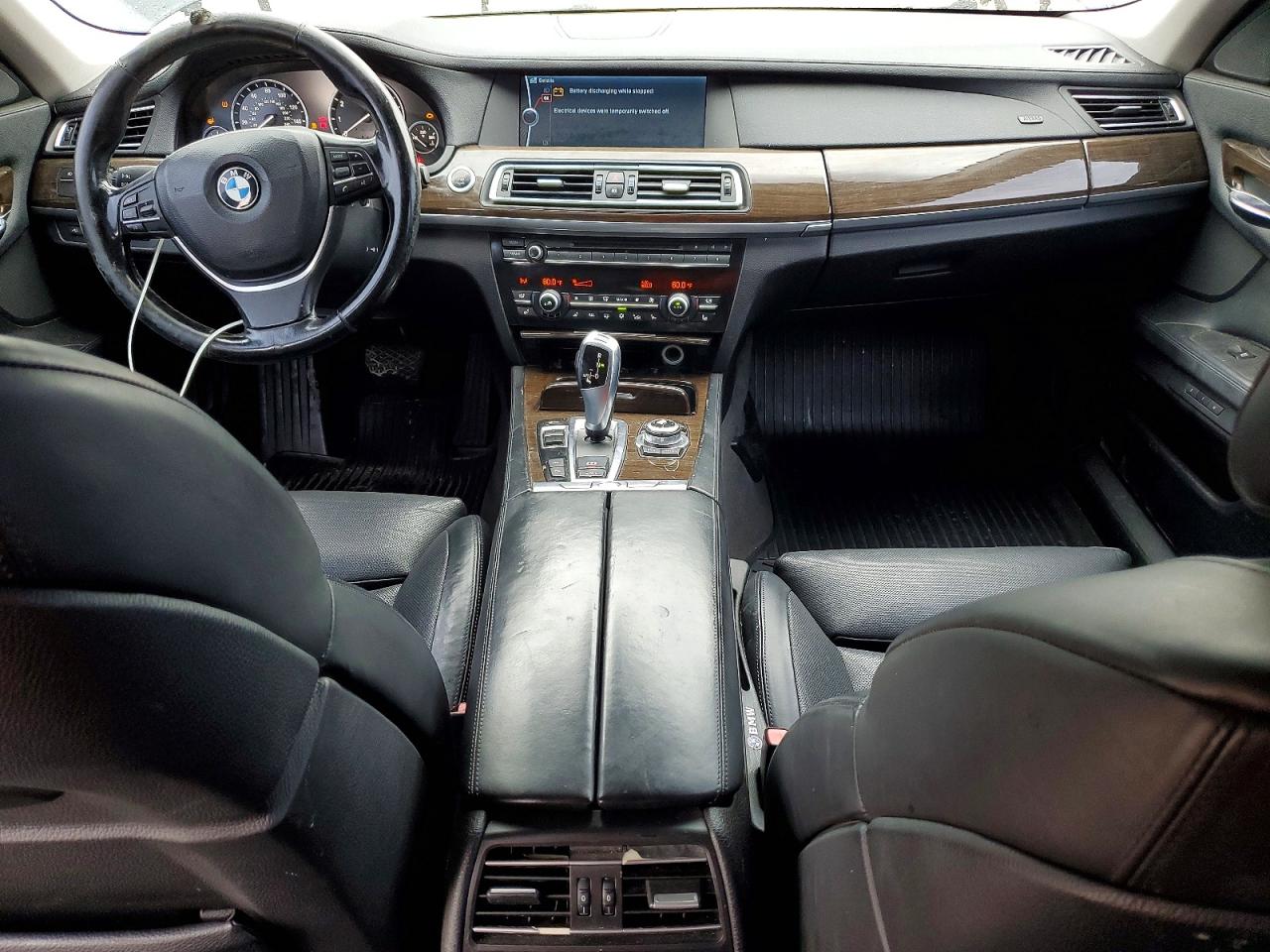 2009 Bmw 750 I Black vin: WBAKA83509CY33950