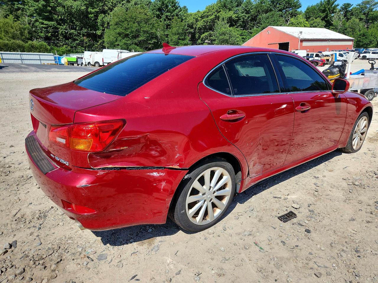 2007 Lexus Is 250 Red vin: JTHCK262572012444