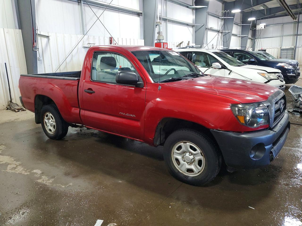 2005 Toyota Tacoma Base Maroon vin: 5TENX22N55Z052365