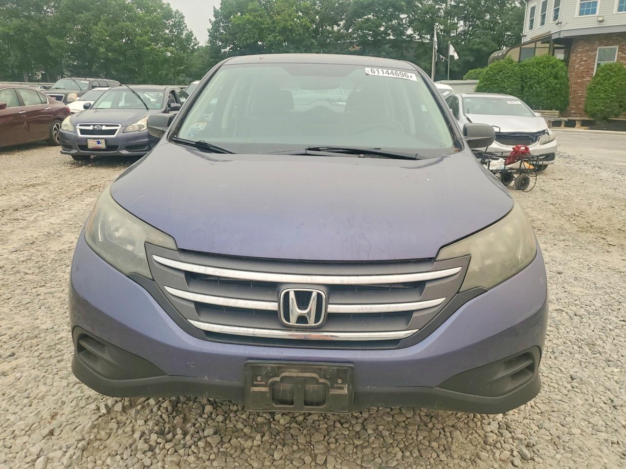 2013 Honda Cr-v Lx Blue vin: 5J6RM4H37DL012713