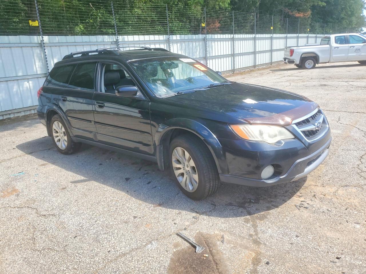 2009 Subaru Outback 2.5i Limited Black vin: 4S4BP66C497331804