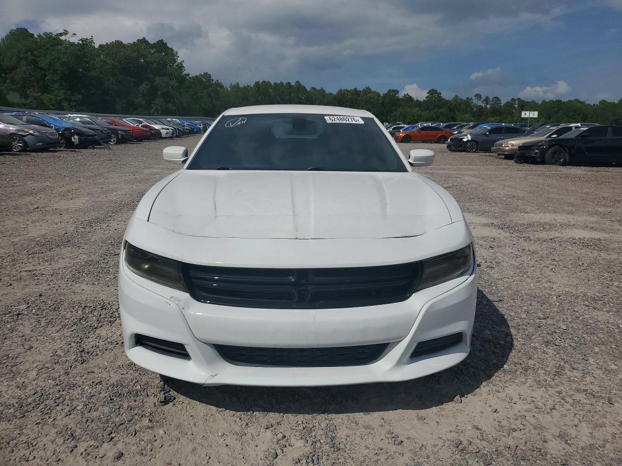 2015 Dodge Charger Se Белый vin: 2C3CDXBG3FH734385