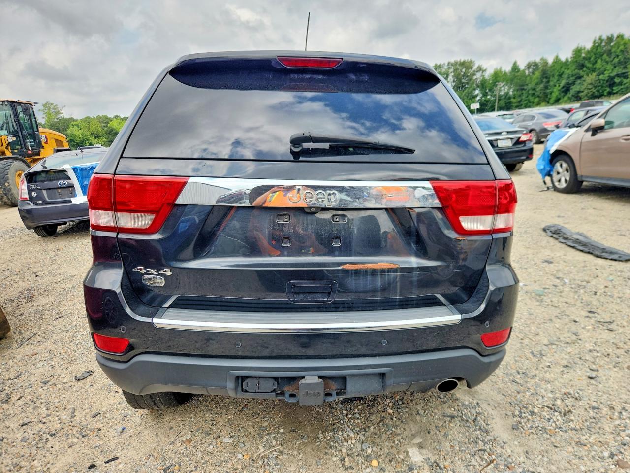 2012 Jeep Grand Cherokee Overland Black vin: 1C4RJFCG9CC279922