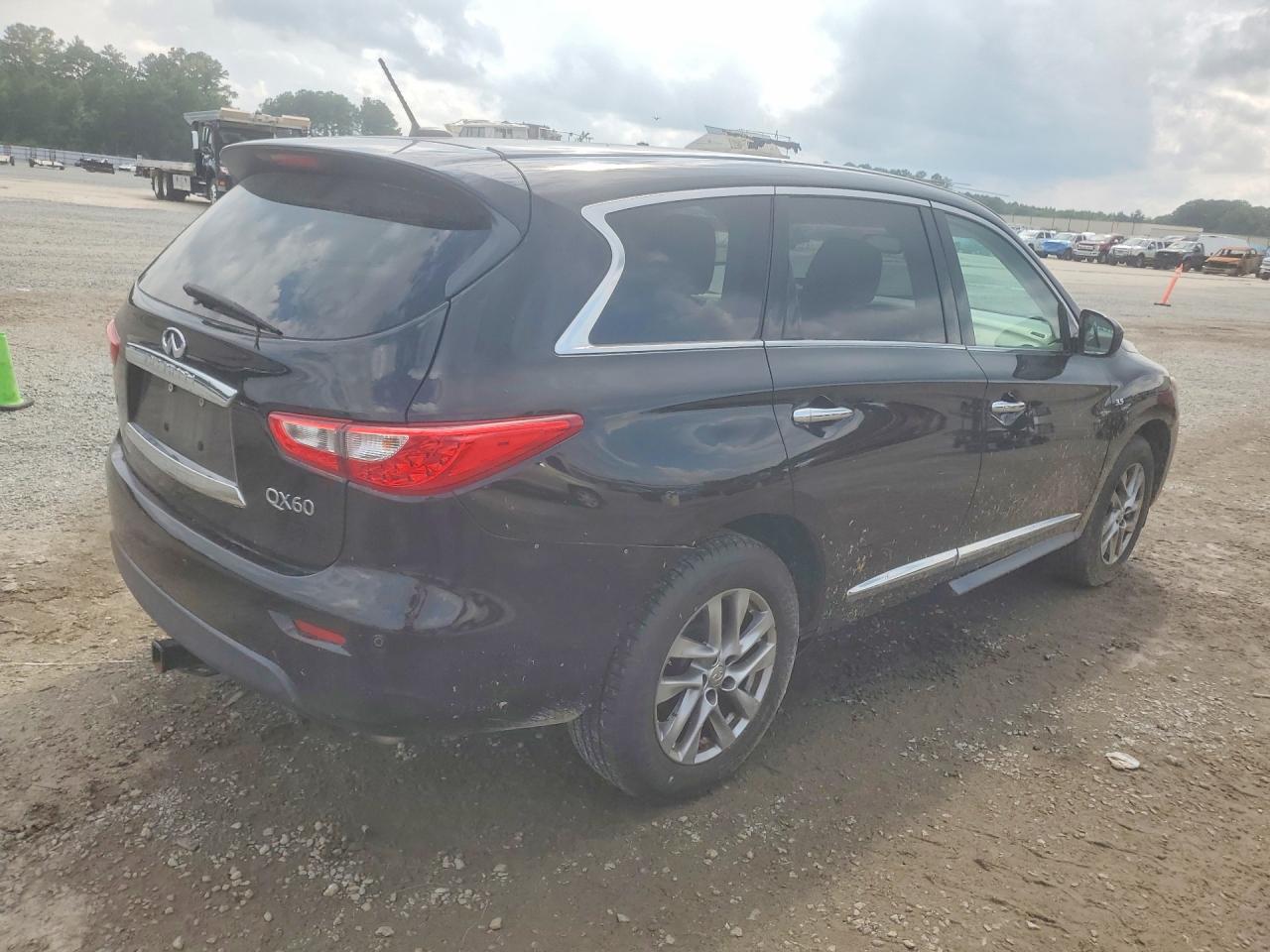 2015 Infiniti Qx60 Base Black vin: 5N1AL0MM7FC500216