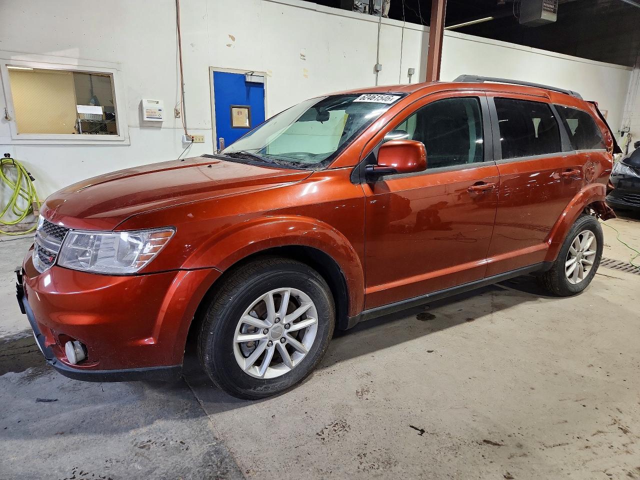 2014 Dodge Journey Sxt Orange vin: 3C4PDDBG3ET244241