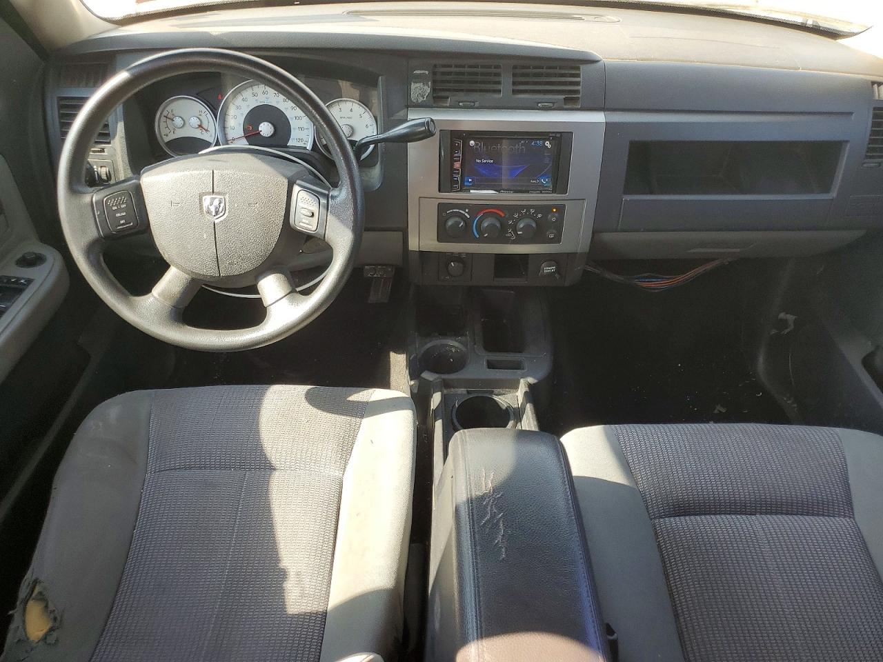 2008 Dodge Dakota Quad Slt Gray vin: 1D7HW48K58S626888