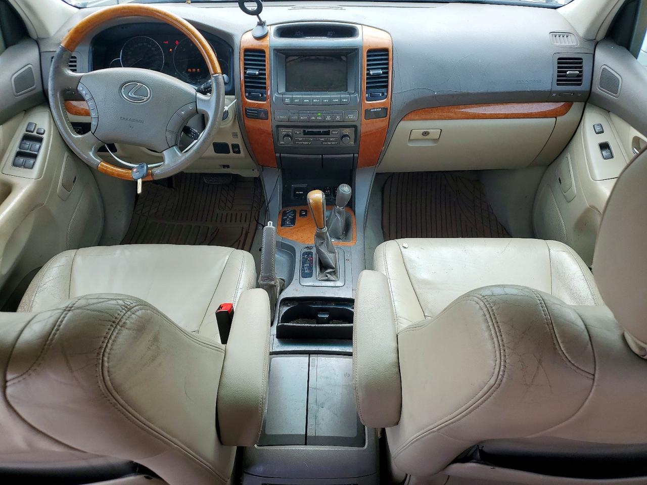 2006 Lexus Gx 470 White vin: JTJBT20X860107280