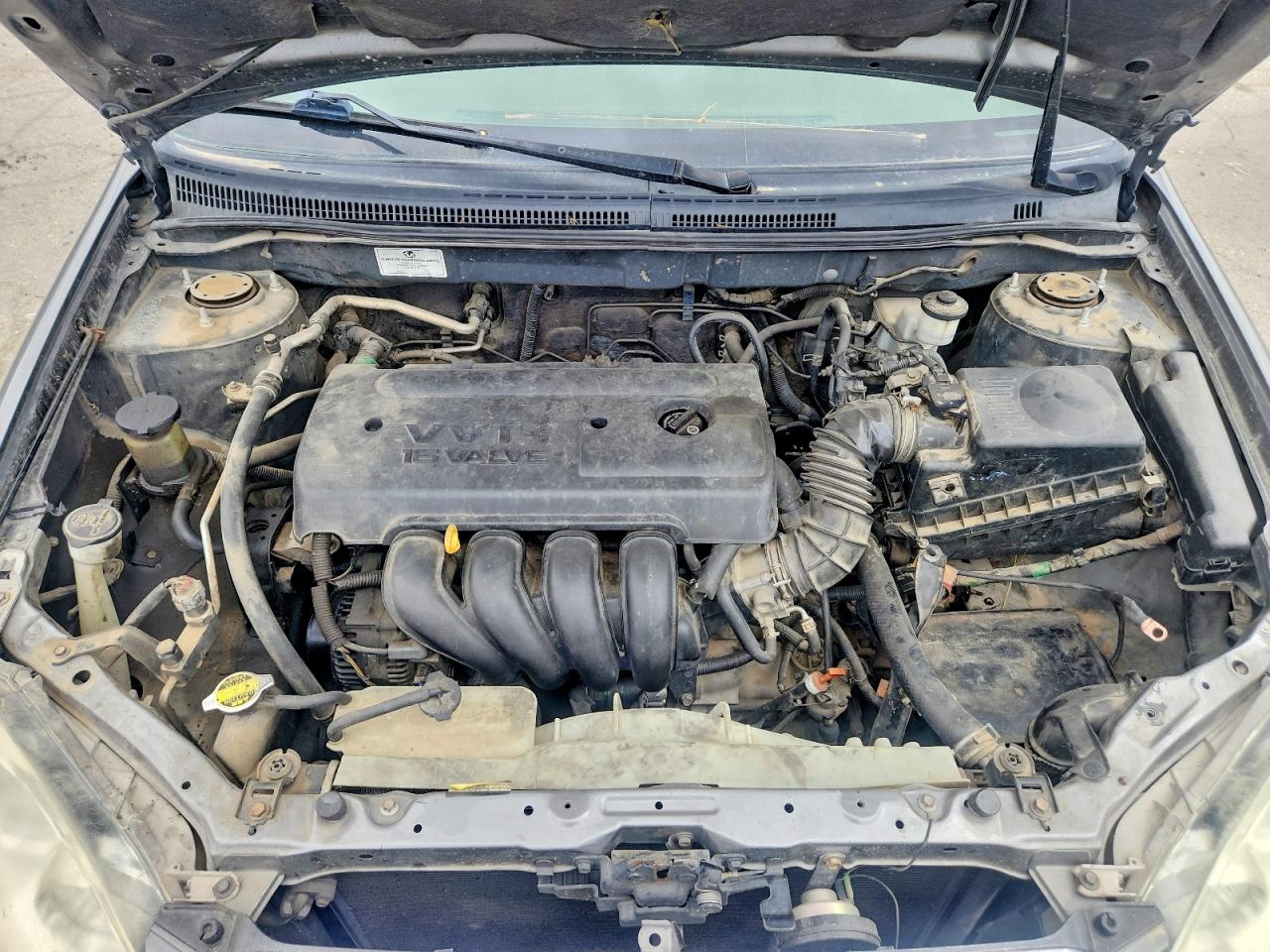 2007 Toyota Corolla Ce Серый vin: 1NXBR32E17Z808462