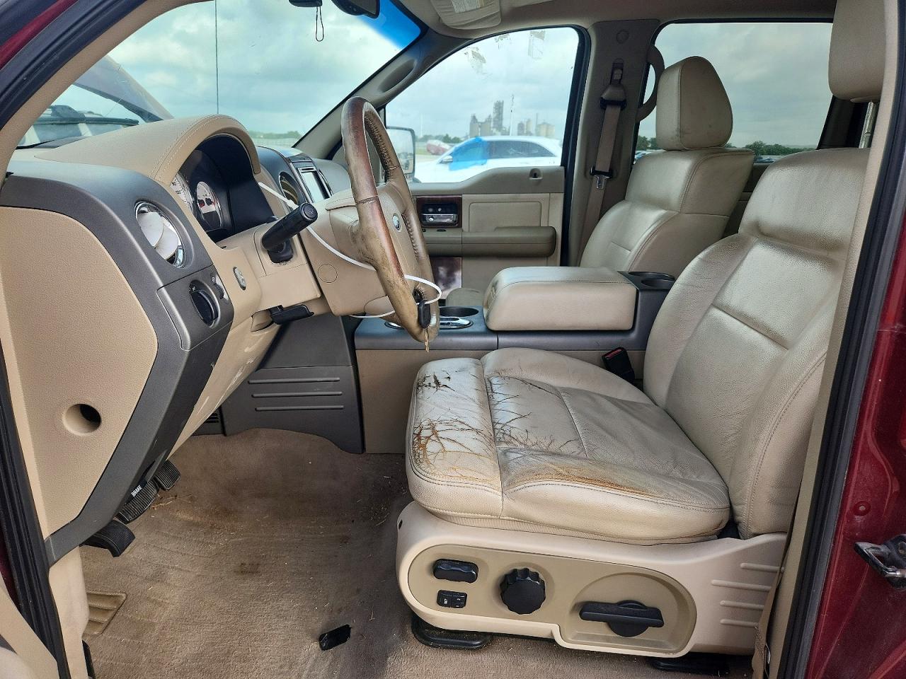 2004 Ford F150 Supercrew Red vin: 1FTPW14524KD64522