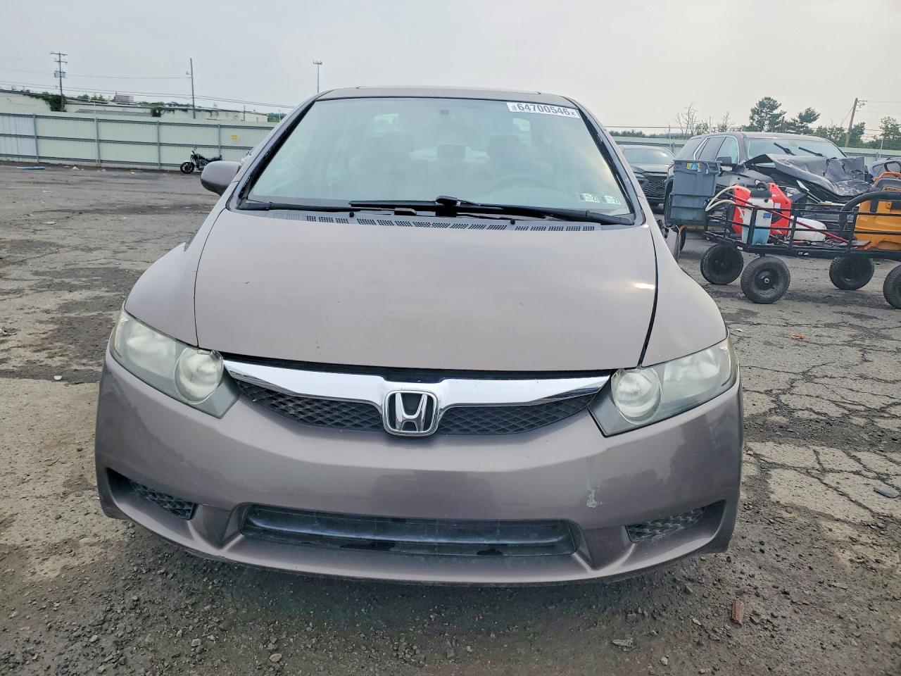2010 Honda Civic Ex Brown vin: 2HGFA1F82AH515669
