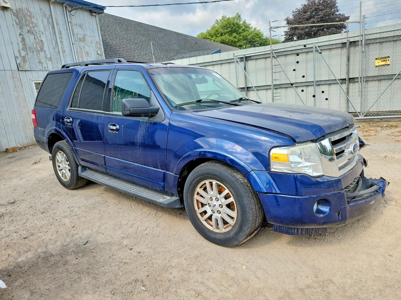 2011 Ford Expedition Xlt/king Ranch Blue vin: 1FMJU1H5XBEF16740