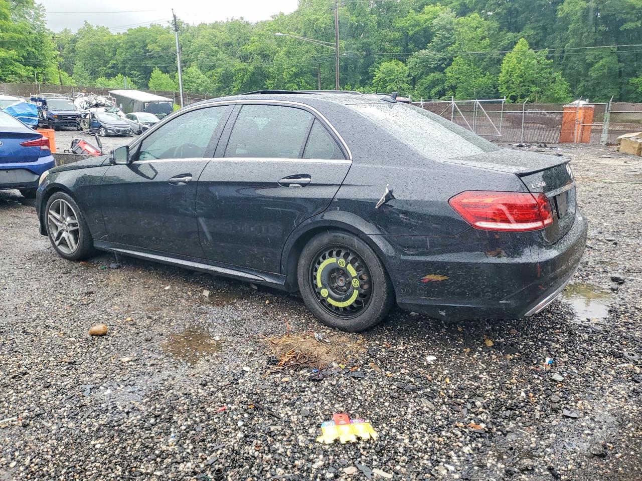 2016 Mercedes-benz E 350 4matic Черный vin: WDDHF8JB1GB220963