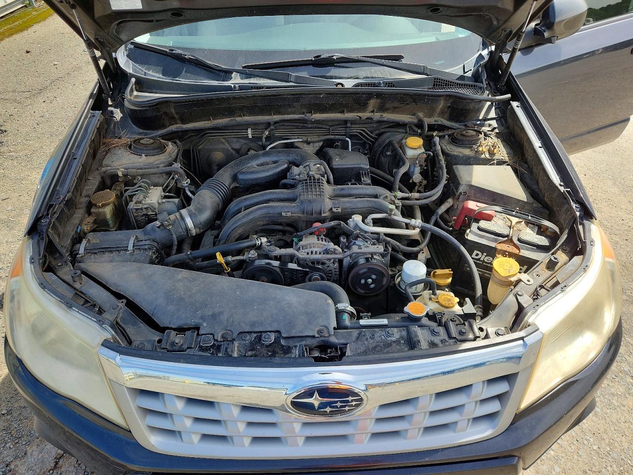 2013 Subaru Forester 2.5x Серый vin: JF2SHABC2DH407826