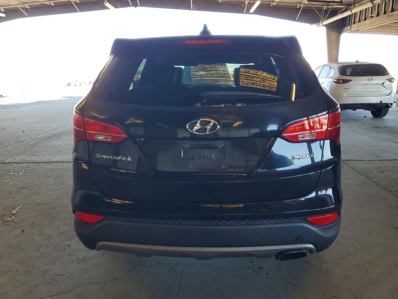 2014 Hyundai Santa Fe Sport 2.4l Black vin: 5XYZT3LB9EG187849