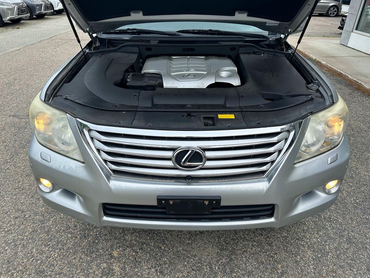 2008 Lexus Lx 570 Silver vin: JTJHY00WX84007796