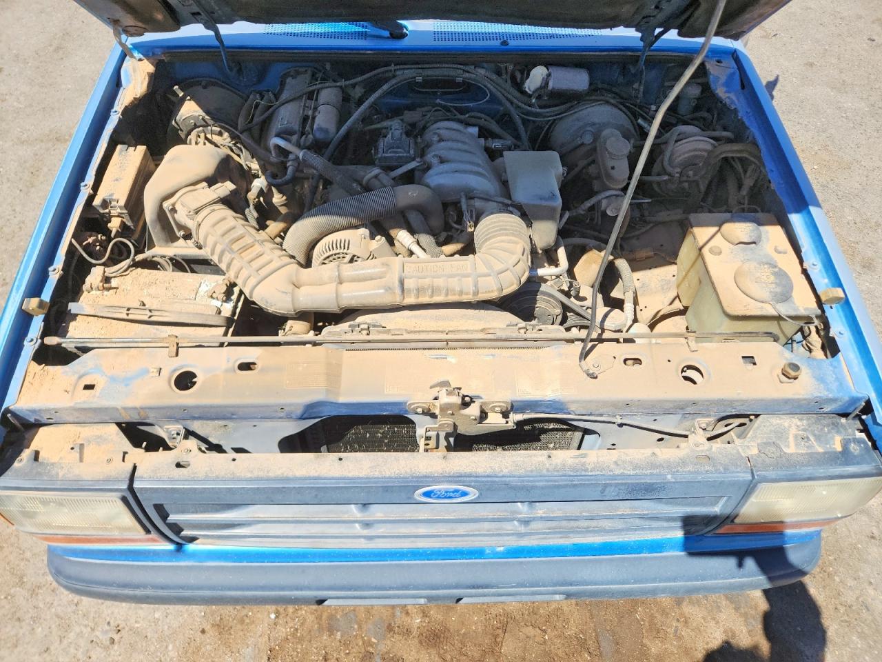 1992 Ford Ranger Blue vin: 1FTCR14U0NPA30572