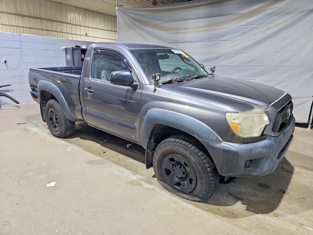 2012 Toyota Tacoma Base Gray vin: 5TFPX4EN6CX010484
