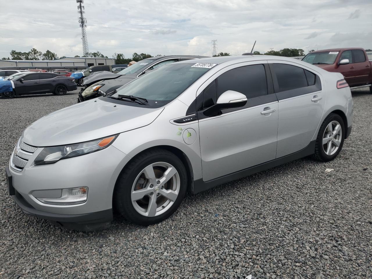 2015 Chevrolet Volt Silver vin: 1G1RA6E42FU122601