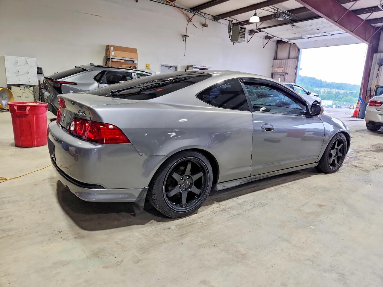 2005 Acura Rsx Silver vin: JH4DC54825S016121