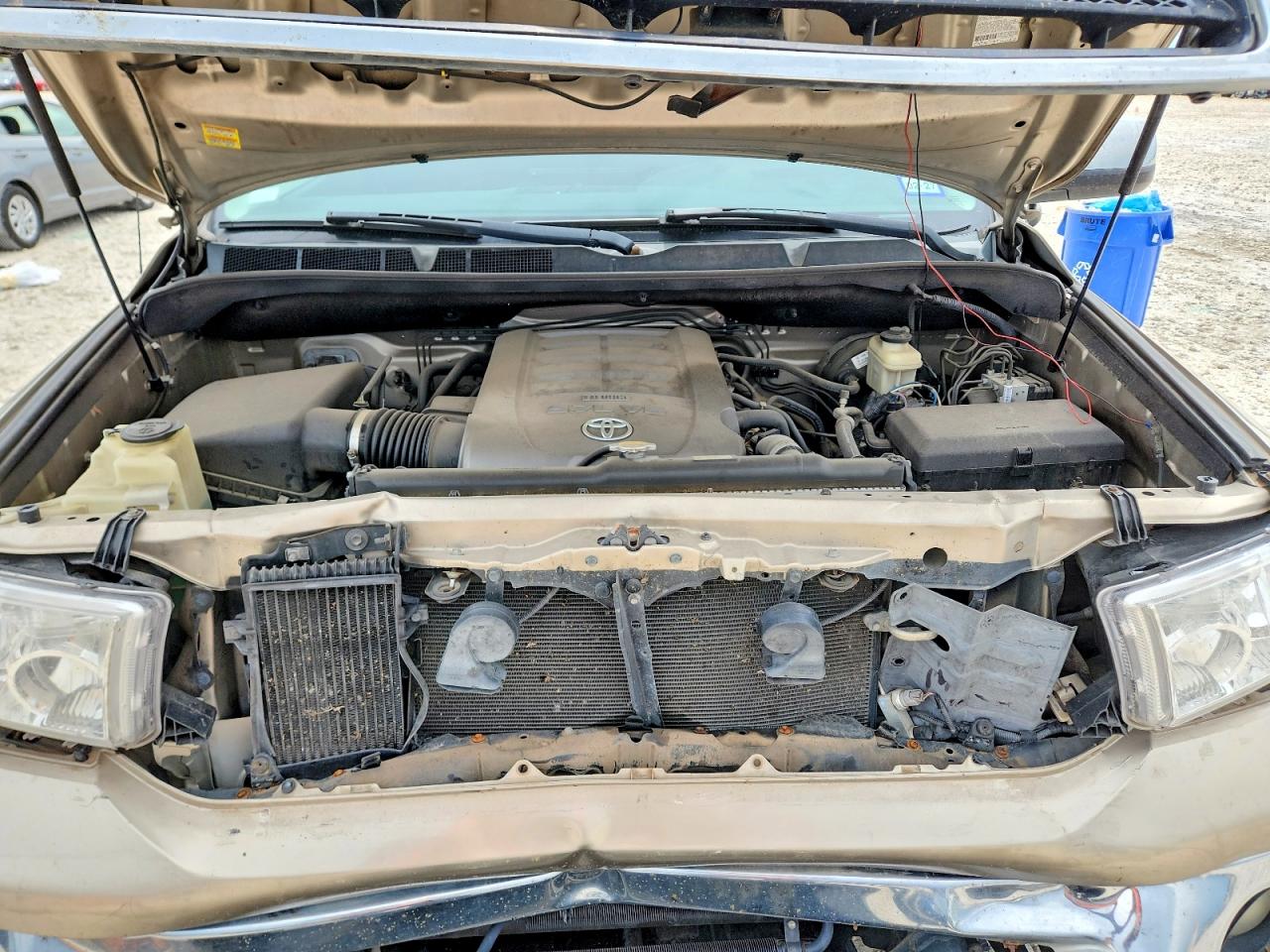 2008 Toyota Tundra Sr5 Tan vin: 5TFRV54158X044720